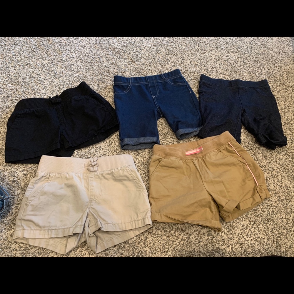 3T and 4T shorts girl shorts